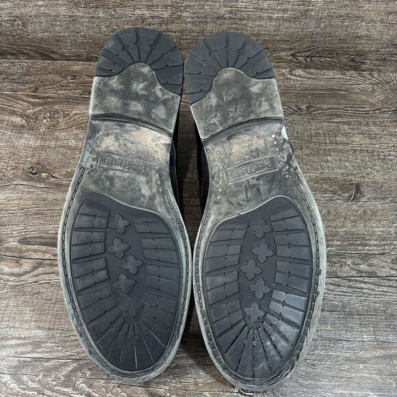 BED|STU Curtis II Chukka Boots Men's 11.5 Black Leather Lace Up Ankle Moc Toe - Picture 7 of 8